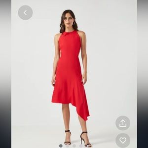 Bcbg Josephine cutout midi dress
